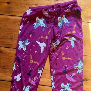 Soft Harry Potter pj pants. Never been worn